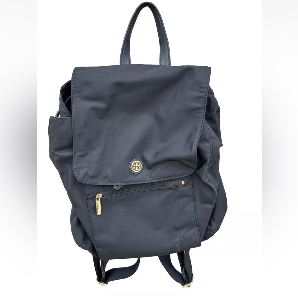 Tory Burch Black Nylon Black Backpack